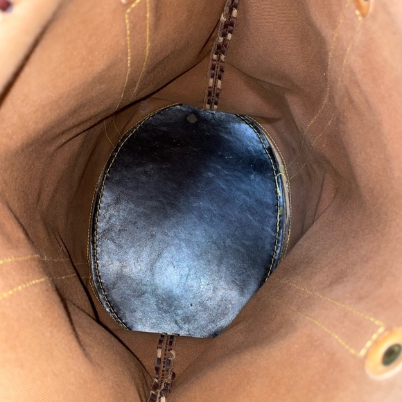 VINTAGE BOHO BAG LOUIS VUITTON FRENCH TOTE - Picture 10 of 10